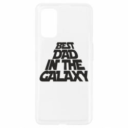 Чехол для Realme 7 Pro Best dad in the galaxy - PrintSalon