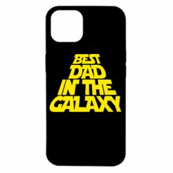 Чехол для iPhone 14 Best dad in the galaxy-PrintSalon Чехол для iPhone 14 Best dad in the galaxy