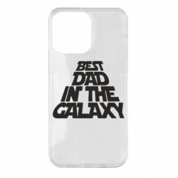 Чехол для iPhone 14 Pro Max Best dad in the galaxy - PrintSalon
