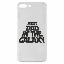 Чехол для iPhone 7 Plus Best dad in the galaxy - PrintSalon
