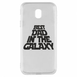 Чехол для Samsung J3 2017 Best dad in the galaxy - PrintSalon
