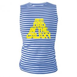 Майка-тельняшка Best dad in the galaxy - PrintSalon