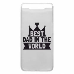 Чохол для Samsung A80 Best dad in the world - PrintSalon