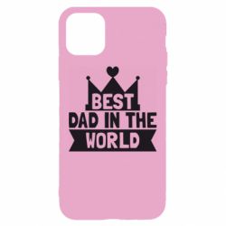 Чохол для iPhone 11 Best dad in the world - PrintSalon