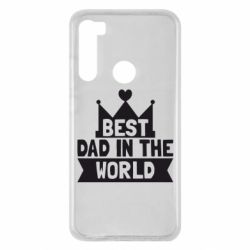 Чехол для Xiaomi Redmi Note 8 Best dad in the world