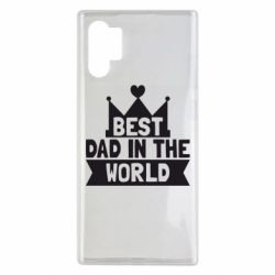 Чехол для Samsung Note 10 Plus Best dad in the world