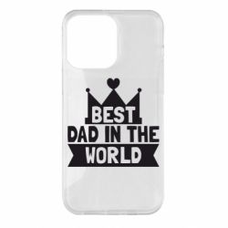 Чохол для iPhone 14 Pro Max Best dad in the world - PrintSalon