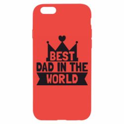 Чохол для iPhone 6/6S Best dad in the world - PrintSalon