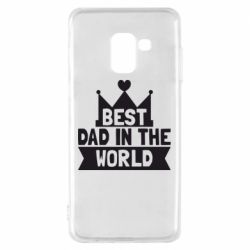 Чехол для Samsung A8 2018 Best dad in the world