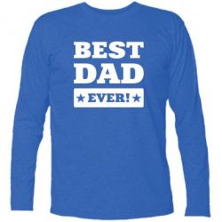 Футболка с длинным рукавом Best dad
