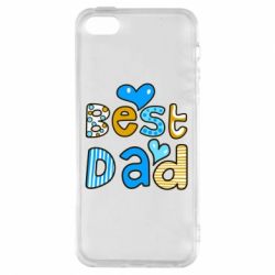 Чехол для iPhone5/5S/SE Best Dad - PrintSalon