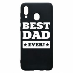 Чохол для Samsung A20 Best dad-PrintSalon Чохол для Samsung A20 Best dad