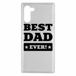Чохол для Samsung Note 10 Best dad - PrintSalon