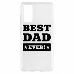 Чехол для Samsung S20 FE Best dad