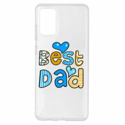 Чехол для Samsung S20+ Best Dad - PrintSalon