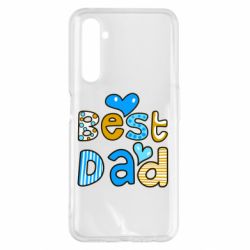 Чехол для Realme 6 Pro Best Dad - PrintSalon