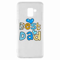 Чехол для Samsung A8+ 2018 Best Dad - PrintSalon
