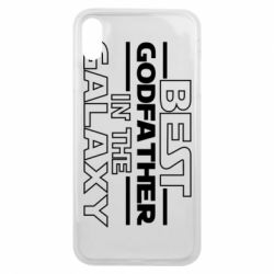 Чехол для iPhone Xs Max Best godfather in the galaxy - PrintSalon