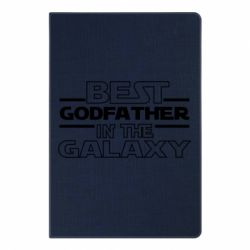 Блокнот с принто Best godfather in the galaxy - PrintSalon