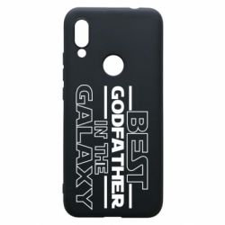 Чехол для Xiaomi Redmi 7 Best godfather in the galaxy - PrintSalon