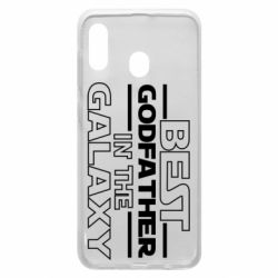 Чехол для Samsung A20 Best godfather in the galaxy - PrintSalon