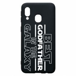 Чехол для Samsung A40 Best godfather in the galaxy - PrintSalon