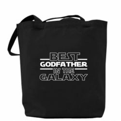 Эко-сумка Best godfather in the galaxy - PrintSalon