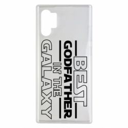 Чехол для Samsung Note 10 Plus Best godfather in the galaxy - PrintSalon