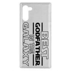Чехол для Samsung Note 10 Best godfather in the galaxy - PrintSalon