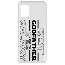 Чехол для Samsung A31 Best godfather in the galaxy - PrintSalon