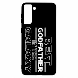 Чехол для Samsung S21+ Best godfather in the galaxy-PrintSalon Чехол для Samsung S21+ Best godfather in the galaxy