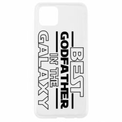 Чехол для Oppo A92s Best godfather in the galaxy - PrintSalon