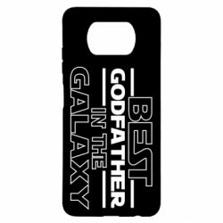 Чехол для Xiaomi Poco X3 Best godfather in the galaxy - PrintSalon