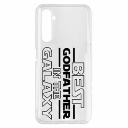 Чехол для Realme 6 Pro Best godfather in the galaxy - PrintSalon