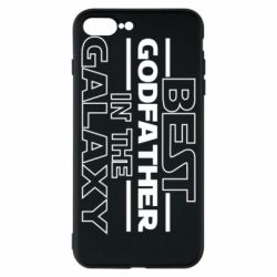 Чехол для iPhone 8 Plus Best godfather in the galaxy