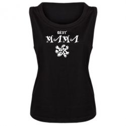 Женская майка Best Mama - PrintSalon