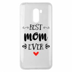 Чехол для Xiaomi Pocophone F1 Best mom ever - PrintSalon