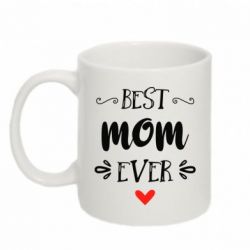 Чашка 320ml Best mom ever - PrintSalon