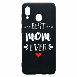 Чехол для Samsung A30 Best mom ever - PrintSalon