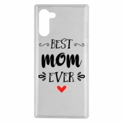 Чехол для Samsung Note 10 Best mom ever - PrintSalon