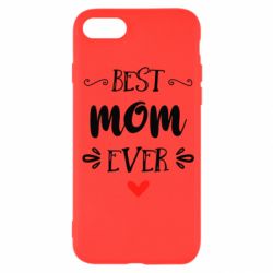 Чехол для iPhone SE 2020 Best mom ever - PrintSalon