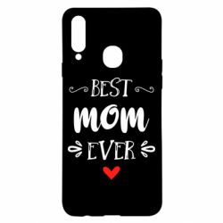 Чехол для Samsung A20s Best mom ever - PrintSalon