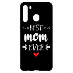Чехол для Samsung A21 Best mom ever - PrintSalon