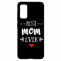 Чехол для Samsung S20 Best mom ever - PrintSalon