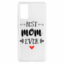 Чехол для Samsung S20 FE Best mom ever - PrintSalon