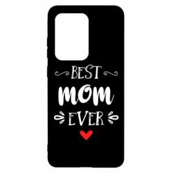 Чехол для Samsung S20 Ultra Best mom ever - PrintSalon
