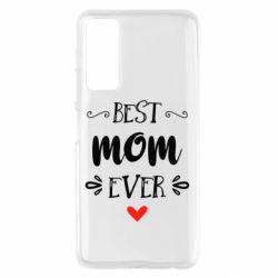 Чехол для Huawei P Smart 2021 Best mom ever - PrintSalon