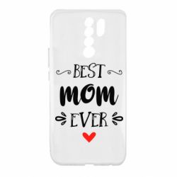 Чехол для Xiaomi Redmi 9 Best mom ever - PrintSalon
