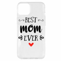 Чехол для iPhone 14 Plus Best mom ever - PrintSalon