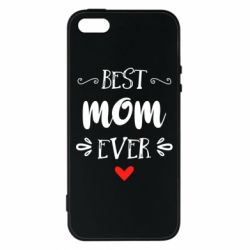 Чехол для iPhone5/5S/SE Best mom ever - PrintSalon